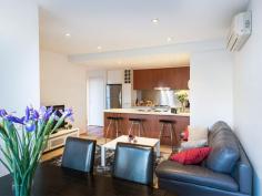 112/150 Peel St North Melbourne VIC 3051 Bright, Bold, Brillliant City Edge Spaces
2
1
1
Enjoy stunning cityscape views from this stylish contemporary
apartment, overlooking a quiet laneway, in a highly sought-after
location.
Close to city amenities, North Melbourne's cafes, Universities and
hospitals, and a stone's throw of the Queen Victoria Markets. Premium
inner city lifestyle, fostering an incredible investment option.
- large living/dining area opens to inviting balcony
- 2 bedrooms, master with private and spacious balcony
- heating, cooling, secure entrance, stylish and modern kitchen and
bathroom
- separate laundry
- study nook
- underground parking and storage cage