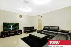 3 Waratah St Rooty Hill NSW 2766 NEAR NEW LEASED AT $550.00 PER WEEK OPEN HOME SATURDAY 6TH SEPTEMBER 2.30PM - 3.00PM! * 4 Bedroom brick veneer home * Boasting separate lounge room * Dining room off the large polyurethane kitchen with gas cooking & stainless steel appliances * Spacious bedrooms all with mirrored built-in wardrobes * Polished porcelain tiles throughout living areas * Floating timber flooring to all 4 bedrooms * En-suite to the master bedroom * 3rd toilet downstairs * High ceilings * Ducted air conditioning & alarm * Single lock up garage with remote * Huge storage/workshop/cellar * Currently leased at $550 per week until April 2015 * Easy access to M4 & M7 Motorway * Ideal investment opportunity * Approx block size 255.49m2