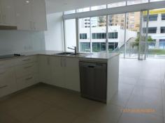 2/82 Marine Parade Southport Qld 4215 SOHO Loft Style Apartment - 2 Bedrooms/2 Bathrooms plus study. Located directly above a retail strip in the H2O Broadwater complex we have the one SOHO apartment available. Lower level consists of large tiled open plan living/dining/kitchen area with double height ceilings with floor to ceiling glass opening onto your own private large balcony. Also on this level is the laundry and 2nd bathroom. The Upper level has two bedrooms with WIR to Master, 2 way bathroom, 2nd bedroom has built-in cupboard and also on this level is a large separate study nook. These apartments have fully ducted air-conditioning, smart wiring, dishwasher and clothes dryer. What a perfect place to live whilst running your retail business downstairs