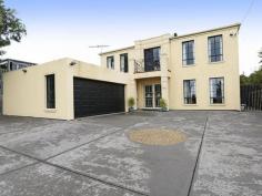 129 Bayshore Ave Clifton Springs VIC 3222
Grand Family Home
Located at the boat ramp end of Bay Shore Avenue stands this master built 40 sq residence offering views of Corio Bay. Formal entry with Porcelain tile flooring opening to the front formal lounge with a classic wood style feature heater. The front bedroom with timber floors could double as a home office. Open plan kitchen with quality stainless steel appliances overlooking the dining area and informal lounge room. A large paved outdoor area for summer entertaining with low maintenance gardens. Separate guest powder room. Upstairs opens out to the casual lounge room with kitchenette and dining nook / library. The
king-size master bedroom is designed as a retreat, complete with walk
in robe and the bathroom is opulent with double vanity basins, large spa
bath and shower. All four of the bedrooms have their own ensuites. Large double garage with separate large concreted area for guest parking, caravan and / or boat storage. Features
include; ducted heating & cooling, intercom, security system,
ducted vacuuming, incorporating ten of the highest grade solar panels,
solar hot water, hobby shed and plenty of room to store the boat or
caravan. Located near the Clifton Springs Boat Ramp, Mannix Reserve
& cliff top walking trail, Clifton Springs Golf & Bowls Clubs,
Clifton Springs Primary School & Kindergarten.