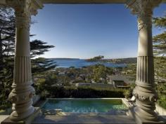 17 Stanley Ave Mosman NSW 2088 Property Details Suburb: Mosman Bedrooms: 4 Bathrooms: 5.5 ‘Glenmire’ – Peerless Balmoral estate For a comprehensive eBrochure email darren@kenjacobs.com.au • ‘Glenmire’ is an unrivalled 1391sqm estate of historical significance • A magnificent sandstone Victorian Italianate marine villa capturing grandstand views across Balmoral Beach to Sydney Harbour Heads • Currently set up as a 4 bedroom home including the opulent light filled master suite with Juliette balcony, 5 stone bathrooms and 2 powder rooms • Lower level casual living and dining spaces open to an ambient conservatory with intricate mosaic tiled flooring, exposed sandstone walls and arched French doors • At the home’s heart lies an ornately carved solid American oak and marble gas kitchen with French Lacanche twin ovens • A turret contains two separate study spaces, one with magical 360-degree views taking in the Manly skyline. • Meticulously landscaped, idyllic grounds surround the residence, providing a multitude of private areas in which to unwind • Gas fires within original fireplaces with marble surrounds grace each bedroom and the library • Hydronic under floor heating to the lower level and reverse cycle air conditioning ensures comfortable living • Prestige touches include a wine cellar, zoned integrated SONOS system, two ultra lift TV’s, a lift accessing all levels and back to base security, 4 car garage with car lift. • Located just a brief walk away from the picturesque shores of Balmoral Beach – renowned for its Harbour side restaurants and cafes Inspection by appointment only, Fridays, 1030am-1130am