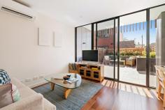 G4/26-38 Merri Parade Northcote VIC 3070 Designer Living In Wonderful Westgarth Embrace the exciting and refreshing lifestyle this brand new one bedroom apartment invites you to enjoy in the fashionable "Parade," opposite Merri Creek trail. Featuring inspired floor-to-ceiling glass aspects to a stylish northerly courtyard from the open kitchen/meals/living areas, which also offers a terrific study nook. The home boasts superior fittings throughout. The kitchen has elegant stone surfaces, a full suite of stainless steel Miele kitchen appliances, mirrored built-in robe, chic bathroom with European laundry, video intercom, reverse cycle split system heating/cooling and secure parking with storage cage, so you can live it up in style. On the North Fitzroy fringe, trains and trams are a short stroll away, as is lively Westgarth Village, with its cinema, trendy cafes and shops, and the city's heart just minutes away. General Features Property Type: Apartment Bedrooms: 1 Bathrooms: 1 Indoor Features Toilets: 1 Study Outdoor Features Garage Spaces: 1