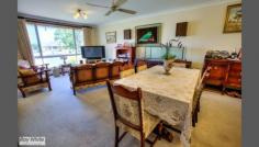 Forster Keys, NSW 2428 Absolute waterfront, three bedroom home tucked away in a quiet street in a popular Forster Keys location * All bedrooms with BIR's and ceiling fans * Main bedroom features a large ensuite and beautiful views over the Keys * Open plan, tiled kitchen and dining area with a combustion fire place * Formal lounge room also takes advantage of the waterfront aspect * Private, sun filled courtyard includes an in-ground saltwater swimming pool * Level, low maintenance property * Slipway, jetty, fully fenced yard, side access, rainwater tank and double lock up garage make this property complete $559,000