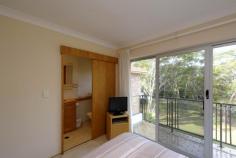 9/24 Weatherly Close, NELSON BAY, NSW 2315 This top floor apartment enjoys a sunny North facing aspect, and water-views towards Shoal Bay Beach Open plan in design which combines the lounge and dining areas that flow out onto the balcony. Quality kitchen has been renovated with Tassie Oak and granite benchtops Main bedroom with en-suite and private balcony overlook parkland reserve. FOR SALE: $495,000