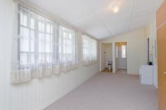 6 Fahy Street Brassall Qld 4305 $309,000 321 Features 673sqm land size Air Conditioning Close to amenities Re-roofed Re-wired Re-painted Immaculately Maintained Large sleepout Hardwood floorboards Elevated Location Views Walk to shops Walk to transport Walk to schools Easy access to Warrego Highway Loads of potential Since circa 1947, the owner has lovingly maintained this three bedroom post war home located in one of the original elevated pockets of Brassall. When offered the choice between fibro or timber, for the lining material to be used in the home, the owner went against the trend of the time, and chose tongue and grove to line all internal walls in the home. Some of these timber walls were later lined with burnie board as an insulator and to make painting less of a chore. The home has been re-roofed, re-stumped, re-wired and regularly repainted externally. Cosmetic updates to the interior are all that is required here. However, the temptation is there to add a new rear deck to capture the views and breezes, maybe a second bathroom & walkin robe to the master bedoorm. This home offers serious potential. > Front foyer entrance perfect for study or sunroom > Central lounge room with split system air con > Two bedrooms off the lounge - both with access to sleep out > Large eat-in kitchen with retro cabinets in perfect order with aircon > Third bedroom off the kitchen with dual aspect windows > Spacious sleep out runs the length of the house on one side > Functional bathroom with shower and separate toilet > Casement windows throughout in excellent condition Located in an elevated and original pocket of Brassall containing beautiful character homes and is easy walking distance schools, shops and transport. The 673m2 fully fenced block offers views, a single lockup garage and single carport.