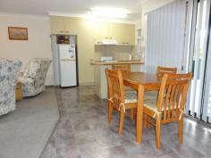 AFFORDABLY YOURS IN A GOOD LOCATION
Situated in a small unit community sits this attractive 2 bedroom
brick Unit with rear lane access. You will appreciate the reasonable
sized side and rear fenced yard with a stamp concrete pergola area to
relax on + lockup storage cupboard. The unit consists of single
carport with adjacent entertaining area, 2 good sized bedrooms both with
built-in robes, generous sized open plan kitchen / Dining and lounge
area. There are also a reverse cycle air-conditioner unit in the living
area + ducted evaporative air-conditioning. Ring now to book your private inspection.