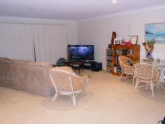 60b Salamander Way
Salamander Bay
NSW This torrens titled townhouse would be great for holiday makers,
investors or your first home. It has three huge bedrooms, 2 with built
in robes, main has en-suite and there is a large main bathroom. Roomy
kitchen and living areas. Good size rear yard. Double garage completes
the home. Currently tenanted and receiving good rental. Call to Inspect!
