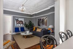 11/5 Wylde Street, Potts Point, NSW, 2011 Enjoy sunrise and sunset Sydney Harbour views from this generously proportioned two bedroom apartment. With wonderful natural light and air flow there is a lovely sense of space and freshness. Featuring period polished timber floorboards, high patterned ceilings, picture rails and chandeliers this apartment has recently been enhanced with a new kitchen, internal laundry and marble bathroom. It feels very welcoming. North east and North west aspect No common walls Unrestricted Company Title with common roof top terrace Rented LUG with storage at neighbouring building