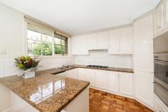 6/111 Wattle Valley Road Camberwell VIC 3124 STUNNING SINGLE LEVEL LIVING Peacefully located to the rear of this tightly held boutique development, the quality and space of this single level residence is immediately apparent from all aspects of the attractive exterior to an interior full of class and delight. Lounge and dining spaces are perfectly combined with the open plan kitchen and meals area, creating a great sense of relaxed living within formal and informal zones. Three bedrooms, both with built in robes with the master bed complete with walk in robe and ensuite, are serviced by a second bathroom, separate powder room and laundry. Low maintenance outdoor areas are complemented by pergola and lawn in a serenely private setting with the double auto garage providing rear access. Just some of the luxury inclusions are; parquetry flooring, new carpets, granite kitchen benchtops, ducted heating and cooling. A location of pure convenience just moments from Middle Camberwell shopping, Riversdale Road tram, quality schools and a number of popular parklands. General Features Property Type: Townhouse Bedrooms: 3 Bathrooms: 2 Indoor Features Toilets: 2 Outdoor Features Garage Spaces: 2