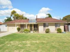 21 Pandora Way Waikiki WA 6169 CALLING INVESTORS ** GREAT TENANT WANTING TO STAY **
Neat and tidy 4 bedroom 2 bathroom home with enclosed patio as well as a patio area.
The separate lounge has a tiled entry, is light and bright, and has a
split system air-con as well as a ceiling fan. The kitchen has a
breakfast bar benchtop that overlooks the dining/family area.
The main bedroom has a robe and ensuite. All four bedrooms have ceiling fans, ideal for the coming summer months.
The enclosed patio is large enough to be used as a games room and has a
door leading to the patio as well as another exit directly to the back
yard.
The backyard has a garden shed and is ideal size for a childrens or pets playground.
An ideal property to get into the market. The long term tenant would
love to stay after her lease expires on the 25/4/2015 but understands
she may have to leave as this should be a definite consideration for a
FIRST HOME BUYER. $399,000
