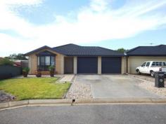9 Discovery Court Hewett SA 5118 Discover this exciting modern family home located in the growing suburb of Hewett and positioned in a popular quiet and safe cul-da-sac. ?? Sizeable Master bedroom with beautiful Bay Window, wall to wall carpet, walk in robe and private ensuite. ?? Bedrooms 2 & 3 decent in size, wall to wall carpets and sturdy built in robes. ?? Open Plan Kitchen, dine, lounge finished with attractive quality tiled flooring, new dishwasher, pantry, gas stove useable bench and cupboard space. Surrounded by windows for as much natural light as possible. ?? Unique and practical floor plan includes an extra walk through living room, could be used as formal dine, formal lounge, computer room, office etc. giving you unlimited choices. ?? The magic and reliability of your ducted reverse cycle air-conditioning for all year round temperature control. ?? Time to relax and enjoy the sunken paved entertainment area under your gabled pergola with family and friends. ?? Easy low maintenance gardens front and back for those busy families. ?? Double Garage with roller doors & rear access. ?? The well respected Hewett Primary School nearby offers a comprehensive education. ?? Hewett Stepping Stone Childcare and Early Development Centre. ?? Approx.. 5 minute drive into the heart of Gawler Township for all your needed amenities. Compare this amazing home with all its benefits and you will be guaranteed value for money. Timing is everything when buying, so pick up the phone and act quickly before someone else does.