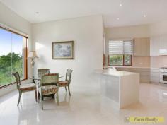 Kangaroo Point NSW 2224 Classy Tranquil Living An
astounding near new home enviably located on one of the best streets of
the blue ribbon location of Kangaroo Point/Sylvania. This charming
north facing home boasts of a unique design that exudes luxury, class
and sophistication within a peaceful and serene environment. Overlooking
the lovely tranquil waters of Georges River towards Bald Face Point,
this deep water front property has direct water access. This beautiful
spacious 1000m2 (approx)home not only provides for comfortable spacious
living but also generous space for any occasion. This property
features: 5 bedrooms 3 baths Marble spa Designer kitchen Home office Ducted air-conditioning In ground salt water pool 3 garages Security View Sold Properties for this Location View Auction Results
