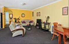 14/340 Woodstock Avenue Mount Druitt NSW 2770 $280.00 PER WEEK AVAILABLE 2ND SEPTEMBER Located on the ground floor this well presented one bedroom units offers built-in robe, Large open plan lounge, kitchen and dining, carpet throughout, renovated bathroom with separate bath and shower, internal laundry includes dryer, single carport and close to local schools, shops and westfields Mt Druitt.
