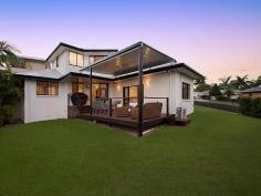 4 Boonabah Pl Caloundra West QLD 4551 - Elevated 4 bedroom family home with sparkling ocean views - Enjoy the sea breeze from the large timber deck ideal for entertaining - Large open plan kitchen & dining area with separate living zone - Generous home office, air-conditioning, set on 684m2 block - 2 Stylish bathrooms with spa bath in the ensuite, loads of storage space - Remote control double lock up garage, space for a boat or caravan - Easy care lawns & gardens with ample room for a pool in the future - Positioned in private & quiet cul-de-sac surrounded by quality homes - Close to all amenities including shops, schools, beaches & public transport - With future growth assurance from this wonderful location, inspect today