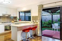 2/386 Station Street Box Hill South VIC 3128 Space & Luxury Unite in this Young Residence At just 4 years young, this luxurious 2-storey family residence is a dream for families and investors desiring space, style and top quality appointments. From this premier location, you're close to Box Hill Central and walking distance from local shops, supermarket, transport, Kingswood College and Roberts McCubbin Primary. Privately nestled back from the road in a boutique block of just two, you'll love the sleek, contemporary finishes from the stacked stone feature entry, expansive hallway and CaesarStone benchtops, to the timber floors, high ceilings, timber staircase and fashionable window furnishings. Downstairs you'll find a master suite featuring a vogue 2-way ensuite and lush garden views. A large study/5th bedroom and a powder room are also downstairs. Upstairs are 3 double bedrooms (double fitted BIRS), a deluxe family bathroom and handy powder room/4th toilet. You'll enjoy hosting parties in the beautiful Chef's kitchen showcasing CaesarStone benchtops, s/s Euro appliances, s/s Bosch dishwasher and excellent storage. A huge family/meals room and a rumpus/games room ensures effortless family living and entertaining. It's all made perfect with a private alfresco area. General Features Property Type: Townhouse Bedrooms: 5 Bathrooms: 2 Indoor Features Toilets: 4 Alarm System Intercom Floorboards Dishwasher Gas Heating Split-system Air Conditioning Evaporative Cooling Ducted Heating Air Conditioning Outdoor Features Carport Spaces: 1 Garage Spaces: 1 Courtyard Other Features Air Conditioning, Alarm System, Curtain/Blinds, Dishwasher, Fixed Floor Coverings, Light Fittings