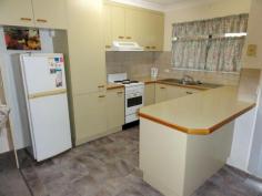 AFFORDABLY YOURS IN A GOOD LOCATION
Situated in a small unit community sits this attractive 2 bedroom
brick Unit with rear lane access. You will appreciate the reasonable
sized side and rear fenced yard with a stamp concrete pergola area to
relax on + lockup storage cupboard. The unit consists of single
carport with adjacent entertaining area, 2 good sized bedrooms both with
built-in robes, generous sized open plan kitchen / Dining and lounge
area. There are also a reverse cycle air-conditioner unit in the living
area + ducted evaporative air-conditioning. Ring now to book your private inspection.