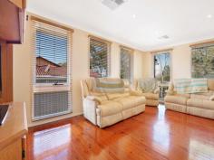 9 Brett Street Kings Langley NSW 2147 Three bedroom brick home features two built-in robes, separate lounge
and dining area. Large timber kitchen with granite bench tops, polished
floorboards, ducted air conditioning and large storage space area.
Sunroom and outdoor undercover entertaining area . Double car carport
and side driveway access. Avail for inspection after the 10/10/2014.