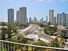 802/3422 Surfers Paradise Blvd Surfers Paradise Qld
The '02 style unit offers a much preferred layout and position within
the building, and its seventh floor location affords wide views north
to main Beach, and to the east for ocean glimpses.
The size of the units in Golden Gate sees a majority of them either
owner-occupied or let on long term lease. It has become a mainly
residential tower.
Huge bedrooms, high ceilings, a standard of construction that offers
complete freedom from noise intrusion from the neighbours, and generous
overall dimensions make for un-compromised living comfort.
The condition of the unit is immaculate, following a just completed
major refurbishment, and, with nothing more left to do, the asking price
makes this one a standout buy!
The whole building has also been completely renovated over the past
two years, and is recognised as offering some of the most affordable and
spacious unit living available in Surfers Paradise.
With the quiet new light rail literally going past the door - the
train stop is only seventy metres away - and with further improvements
yet to come in the vicinity, the future for owners in Golden Gate looks
very rosy indeed.
For further details, and to arrange your inspection, please contact the agent.