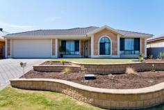 11 Curlew St Sheidow Park SA 5158 * Large 4 bedroom home with a study * Block size - 554 sq.m. * Equivalent main area - 223 sq.m. * Separate entry leads to formal lounge and dining rooms * Open plan living with meals area, family room and games/theatre area * Ducted heating and cooling * Ensuite and walk in robe to main * Expansive covered entertaining area off family room * Robes in bedrooms 2 & 3 * Double garage under main roof with rear access * Manicured gardens * Close to school and Hallett Cove shopping centre