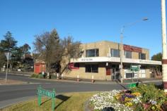38 Boorowa St Young NSW 2594 Looking for a great commercial investment property showing great return?
Located at one of Young's busiest round-abouts providing plenty of
exposure the 'Top of the Town' building is a rarely offered commercial
investment property currently returning close to $48,000pa nett return.
There is also a vacant 2 room office with new carpets with a potential
return of $190pw which would give it even a better return ! This will
get a lot of interest call now!