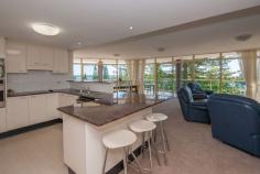 401/2-4 Murray Street Port Macquarie NSW 2444 Located within the tightly held “North Point Apartments” is this delightful home size apartment in the heart of Port Macquarie. Overlooking the Hastings River and Town Green this apartment occupies all the Northern corner to maximise the winter sun and ocean breeze. Each room offers access to an expansive wrap around balcony providing endless outdoor living options. Taking advantage of the view the generously proportioned living area is serviced by a quality kitchen with loads of storage. With its CBD location and resort style facilities, living here will be like being on holidays all year round.
