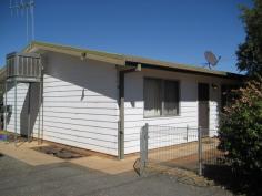 1/20 Tenth St Cobar NSW 2835 Unit for single or couple on a quiet street. - 2 carpeted Bedrooms with built in robes - Open plan living area - Fully functional kitchen with island bench -Combined Bathroom/Laundry with seperate toilet - Own yard - Evap A/C, electric heating -No pets Available to lease: NOW Contact us now for a viewing!