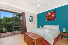 4/37 Childe Street, BYRON BAY, NSW 2481 “Ahimsa” is a fabulous townhouse in a small resort complex of 9, perfectly located just 100m from Belongil beach and offering a casual laid back atmosphere. Ideal to live in or rent out. Upstairs features 3 bdrms, main with ensuite & balcony. Downstairs, spacious lounge, living area opening onto a private terrace ideal for al fresco entertaining & overlooking saltwater pool, spa & lush sub-tropical gardens. FOR SALE: $745,000