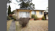 60 N Liverpool Rd Heckenberg NSW 2168 Located in an elevated position is this North facing circa 50's single storey fibro home on a large 714.5m2 parcel of land comprising of; - 3 bedrooms - original kitchen - neat and tidy bathroom - spacious living area - single detached lock up garage - 714.5m2 block The property has potential to build a granny flat (s.t.c.a) and is located close to all amenities with the bus stop at your doorstep.