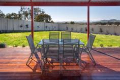 10 Toy Court Wodonga Vic 3690 Inclusions are endless with this modern & recently built Southern
Vale home that has been designed with entertaining & space in mind,
sit back, relax and enjoy fabulous alfresco dining overlooking Wodonga's
lights.
The home features a stylish interior with 4 spacious bedrooms + study,
open plan kitchen and living, formal dining area and a rumpus room.
Step outside through stacker doors to a large, undercover alfresco area
with a high cathedral-like roofline and generous yet low maintenance
yard. Year round comfort and energy efficiency is guaranteed with
heating & cooling plus 8 solar panels.
This property is ideally suited to families seeking a spacious home in
the highly sought after Country Club Estate with easy access to
Wodonga's golf course, schools, Tafe and LaTrobe University.