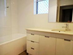 5/76 Pratten Street Dalby Qld 4405 UXURIOS 3 BEDROOM UNIT OVERLOOKING THOMAS JACK PARK
The view is outstanding overlooking THOMAS JACK PARK, centrally
located only 800 metres to Dalby Central Precinct and 500 metres to
Dalby State High School. This unit features ducted reverse cycle
air-conditioning, high ceilings, 3 generous sized bedrooms all with
built-ins and the main bedroom boasting walk-in robe and ensuite. The
Open Plan Living is good in size with the kitchen overlooking the
dining/lounge offers stainless steel appliances dishwasher, Caesar stone
Quartz tops and breakfast bar. Appreciate the large covered Deck for
entertaining or just to relax on and what an outlook” facing Thomas Jack
Park”. There is also a rear landing, detached lockup single carport and
private key access entrance to the foyer for added security.