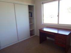 2/57 Marian St Miles Qld 4415 4 bedroom 2 storey rendered unit located in Miles In the heart of the Surat Basin currently receiving rent of $550 per week with 5 year tenants Leading into the open plan kitchen/dining/lounge area Great patio to the rear The kitchen has striking white pack cupboards with a bold black bench top and stainless steel appliances. Two door cupboard for linen The main bedroom leads off the lounge has built in wardrobe and en-suite. All remaining bedrooms and the main bathroom are on the top floor They also have built in wardrobes Split system air conditioning throughout Quality fittings and fixtures finish Neutral tone carpet through-out A single garage to the side with the laundry incorporated 1,000lit rainwater tank for drinking requirements Furnishings are also offered for this going concern- making a very good return for your money. Inspections Inspections by appointment only. Features General Features Property Type: Unit Bedrooms: 4 Bathrooms: 2 Land Size: 139 m² (approx) Indoor Ensuite: 1 Toilets: 2 Outdoor Garage Spaces: 1