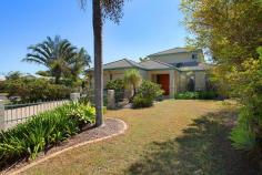 1 Awoonga Ct Mooloolaba QLD 4557 $870,000 This master built waterfront residence epitomises the best of inner
Mooloolaba. Close to everything, yet quiet and peaceful. Set amongst
other quality homes this 3 bedroom home offers separate lounge, dining
room, large kitchen/family room overlooking the outdoor entertaining
area and Tarcoola reach - it is all there. Upstairs comprises a
huge office/workroom/third bedroom, second bedroom, bathroom and balcony
overlooking the water. Downstairs is the master bedroom with ensuite,
two way toilet, laundry, family room, dining and lounge room. The
well maintained garden has two water features, a garden shed and a
pergola at the waterfront. A large double lock up garage completes the
wish list.