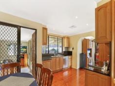 9 Brett Street Kings Langley NSW 2147 Three bedroom brick home features two built-in robes, separate lounge
and dining area. Large timber kitchen with granite bench tops, polished
floorboards, ducted air conditioning and large storage space area.
Sunroom and outdoor undercover entertaining area . Double car carport
and side driveway access. Avail for inspection after the 10/10/2014.