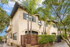3/63 Douglas Street Stanmore NSW 2048 This Strata apartment (or 'maisonette') offers a rare combination to
the discerning buyer. The interior has a New York-style black wrought
iron spiral staircase, pristine wooden floors, white walls and recessed
lighting made possible by the high ceilings and original cornices.
The exterior is of European rustic provincial farm house style, with stressed shutters and even a few 'medieval' flourishes.
It is the ideal find for that person looking for a complete departure
from the plastic shiny minimalist perfection. An unusual original
strata apartment Circa 1930 with character, privacy and flexible floor
plan occupying 2 levels.
The unit is situated to the rear of a block of 9 security apartments with an entrance on each level.
Features include:
* 2 double bedrooms, main with B/In wardrobes
* 1.5 bathrooms, main with tub.
* Internal laundry
* Living/dining area
* Brand new kitchen offering stainless steel appliances, granite bench tops, plenty of cupboard space and pantry
* Solid timber floors
* Air conditioned bedroom on each level
* Timber venetians and full drop quality curtains for extra privacy
* Double- glazed windows.
* Full security on all windows and entrance doors.
* Entrance door on each level