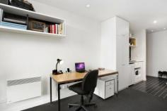 506/6-8 High Street North Melbourne VIC 3051 Secure Investment in Prime Locale Offering privacy, security and the ultimate convenience, this smart student studio makes for a perfect first investment or addition to your property portfolio. Secure complex and a secure lease at $13,032 per annum, the location is second top none as it enjoys easy access to RMIT, Melbourne University and the hospital district, with North Melbourne cafes, Carlton restaurants and the bustling Queen Vic Market all within strolling distance. Fully Furnished including bed, desk, chairs, TV and cupboard space, includes gas cooking, fridge, and a microwave. Perfect as a super fund investment or added income stream, with the solid returns combining with the unbeatable position for an astute and alluring proposition. Alexkarbon Real Estate Pty Ltd 122 Errol Street, North Melbourne 3051 General Features Property Type: Apartment Bedrooms: 1 Bathrooms: 1 Indoor Features Study