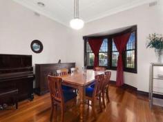 45 Maribyrnong Road Ascot Vale VIC 3032 Elegant Art deco solid brick home! Impressive classic solid brick home on large corner block. Features leadlight windows, timber dado, open fireplace to large formal dining room, polished timber floors, 3 bedrooms, 2 with built in robes, classy bathroom with spa bath, family sized timber kitchen with dishwasher and walk in pantry. Creature comforts include ducted heating, evaporative cooling, 2nd toilet, big back yard plus garage. Ideal for medical practice (STCA). Tram at door, train station 3 minute walk and close to Puckle street shops and cafes. General Features Property Type: House Bedrooms: 3 Bathrooms: 1 Land Size: 600 m² (approx) Indoor Features Air Conditioning Open Fireplace Outdoor Features Garage Spaces: 1 Open Car Spaces: 1 Other Features Verandah