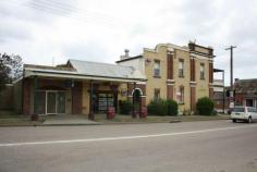 72 Maitland Street, BRANXTON, NSW Offers around $900,000 are now being considered for Victoria House, a
commercial / residential use unique property in the commercial centre
of Branxton. Built in 1891 and owned by the same family since 1951,
your chance to purchase this property is an opportunity that doesn't
come knocking every day.
Victoria House is situated on a prominent site of approximately 803
square metres at the busy intersection of Clift Street and Maitland Road
( New England Hwy) Branxton. With 4 shops leased on the lower level
and a 3 bedroom residential apartment leased on the upper floor, this 2
storey brick landmark property currently returns $71,188.00 gross pa.