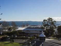 40/71 Victoria Pde Nelson Bay NSW 2315 Spacious 2 bedroom unit located in the heart of Nelson Bay CBD.
Overlooking the Marina with sweeping views of the Bay and beyond. Leave
the car in the double lock up garage and walk to everything that Nelson
Bay has to offer. Relax on your large balcony and enjoy the magical
sunsets. Permanent or holiday living ....the choice is yours! Inspection
by appointment