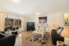 3 Franklin St Banora Point NSW 2486 Tranquil outlook over reserve Open Home Saturday @ 11.30am NSW DST (QLD 10.30am) This single level home is nestled on a 680m2 block in a quiet street in the ever popular Flame Tree Park estate. Open plan in design, there is a light and airy feel on entry and with multiple living areas this immaculately maintained home is sure to please. With impressive street appeal and magnificent nature reserve backdrop, this spacious and well appointed home represents excellent buying. Features of the property include: Three carpeted bedrooms with built-ins, master with walk-in-robe and ensuite Fully tiled living and kitchen Quality kitchen with granite bench-top and large breakfast bar Air-conditioning in kitchen/living area and master bedroom Three living areas offering plenty of options Spacious enclosed living area, perfect for entertaining Low maintenance manicured gardens and your own private nature reserve vista Conveniently located within walking distance to Coles shopping centre at Flame Tree Park Only a short drive to Club Banora, schools, shops, Coolangatta International airport and your choice of beaches Property Details Price Price Guide over $520,000 State NSW Town Village Northern Rivers Suburb Banora Point Postcode 2486 Property Type House Bedrooms 3 Bathrooms 2 Carspaces 2