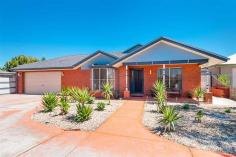 12 Tarrango Ct Sunbury VIC 3429 $500,000 - $550,000
This lovingly maintained modern executive home is on a block of
nearly 1000m2 in a quiet court location in the sought after Rolling
Meadows estate. Boasting four good sized bedrooms all with BIR’s. The
master bedroom has an amazing full en-suite comprising a double shower
and spa bath– a definite pamper feature for the lucky new owners! There
is a spacious light filled lounge, modern family kitchen meals area,
family bathroom, laundry and linen press. From the family meals area
enjoy entertaining with the two separate impressive covered
entertainment areas. The front of the property boasts a two and a half
car remote garage and plenty of parking. To the rear of the property is
an additional lock up garage, shed, veggie patch, and cubby. This
property has so much to offer and additional benefits include solar
panels, evaporative cooling, gas ducted heating, & much more. The
only way to appreciate this property is to inspect so call now!