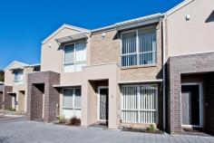 Brompton, SA 5007 $419,950 Near new well presented townhouse in much sought after Brompton area features: - 2 bedrooms both with ensuite bathrooms and built ins - dining area and modern kitchen - open living area leads to private outdoor courtyard - closet laundry - reverse cycle ducted air conditioning throughout - security system - just minutes to the City
Other features: Built-In Wardrobes,Secure Parking