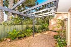 4/ 438 Port Hacking road South, CARINGBAH NSW 2229 Best Seller List
This neatly presented villa will be a
delight to inspect and has no common walls. Well built and spaciously
planned, it has a large northern courtyard which is very private and
boasts low maintenance, manicured gardens with access to a drive-through
garage with remote control and also a workshop. Generous, combined
lounge and dining room has access to courtyard. Built-ins in large
bedrooms and bay windows in main bedroom. The eat-in kitchen is well
designed, has gas cooking, is adjacent to the laundry and overlooks the
sunny courtyard. Bus stop at the door.