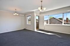 3/20 West Street Pascoe Vale Vic 3044 Set within a very well maintained building of only four and recently
updated throughout is this huge, first floor, solid brick unit.
Comprising two very large bedrooms (each with built in robe), a well
equipped central kitchen and one of the largest lounge / dining rooms
you are likely to find. A central bathroom services the home superbly
whilst a separate laundry and toilet provide added convenience. A
balcony with a great outlook, split system heating / cooling plus off
street parking complete this great package. All this in the heart of it
all, only a moments walk to West St shopping centre, local schools,
parks and public transport. Photo ID Required