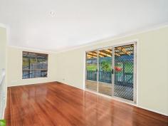 1 Taminga Crescent, Cordeaux Heights, NSW 2526 Peacefully set at the end of a private drive, this family home offers the perfect lifestyle retreat. Immersed in natural light with a prized Northern aspect offering relaxing leafy district views. The open plan kitchen and dining area flow to an outdoor covered entertaining area. Reverse cycle air conditioning and ample storage complete the picture of a lifestyle of comfort and privacy. - Unique parcel of land approximately 1,433sqm - Huge double garage & workshop perfect for the handyman/hobbyist - Two separate living areas - 5th bedroom or study