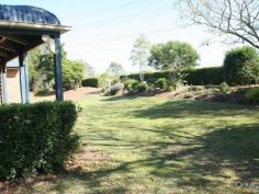 81-83 Scarvell Place Kooralbyn Qld 4285 $415,000 This immaculate brick 4 Bedroom 2 bathroom home on 4876m2 acreage land is pure joy to list.
Situated in a rural setting with lifestyle facilities, this is a home that needs to be inspected to appreciate.
The large kitchen with enormous amount of cupboard space, has open
plan access to the living, media room, and formal lounge area. This has
been beautifully decorated, made spacious, airy, and invites the outside
in with large windows and glass doors. The covered and screened
Patio the length of the home opens from these rooms, is the ideal area
for entertaining, and where most Queenslander's live year round. The
present owners watch the wildlife daily from here.
The bedrooms are large, all with built ins, and the
presentation of these rooms is a delight. The main bedroom has an
ensuite and opens to the patio for morning coffee. The main bathroom has
separate toilet.
The above ground pool is fully fenced and easily accessible to the patio area.
It is the paved barbecue area under the large jacaranda tree just
off the Patio, which gives thoughts of evening drinks, with friends and
family.
There is a double lock up garage with access into the home.
Additionally a "Man's Shed" 7 x 5.5 m with extension workshop.
All the gardens have been landscaped and the driveways are
immaculate, with separate entrance to the Man shed. There is also access
here for a motor home or caravan.
The back area of this acreage property, has been fenced to run a children's pony or horse with plenty of accessibility.
This is a must see property
Local Agent has exclusive listing and lives 2 mins away, so viewing is at any time.
Rosemary Lawson-Quinn
Servicing the Kooralbyn Area.