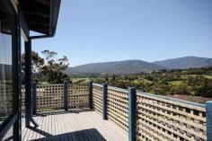 5 Michael Ct Woori Yallock VIC 3139 Woori Yallock is renowned for its stunning views of the nearby hills and farmland and this property typifies that reputation. Set on a corner allotment, this 3 bedroom western red cedar home enjoys a sweeping outlook from its living areas.
The split level design with cathedral ceilings offers the feeling of
space, and has the convenience of gas ducted heating along with the
ambience of a wood heater. A brick paved undercover entertainment area, a fully fenced rear yard and a carport complete this package. Priced to sell, this property will be sought after so call today. Photo ID Required