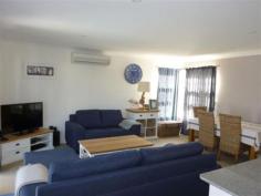 8/15 Mark Street Forster NSW 2428 > Immaculate first floor unit conveniently located approx 1 hour from Gloucester and within 300m to the waters edge along Little Street. > Featuring open plan kitchen/living/dining area, bathroom, internal laundry and separate toilet. > Modern fittings include grantie bench tops, dishwasher, reverse cycle air conditioning. > Enclosed private tiled deck and single lock-up garage.