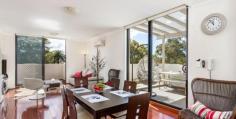 10/299 Stanmore Road Petersham NSW 2049 You will enjoy living in this modern apartment, designed to draw the natural light and landscape inside and create continuity and balance between the external and interior environment. On the top floor of a low rise security complex of only 14, peaceful and light, the home features: *1 double bedroom with B.I.W and opens onto a balcony *Open plan living and dining flows effortlessly to an expansive sun soaked entertaining terrace with panoramic district views – great for New Year’s eve party and relaxation *Gourmet kitchen with stone bench-top and gas cooking *Big sparkling bathroom *Internal laundry, air-conditioning *Security car parking – what a treat