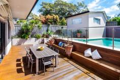 13 Scott St Bronte NSW 2024 Exceptional 5 bedroom family home situated in an elevated position in one of the areas best streets.
Offering a unique rear street access to a double lock up garage and
enjoying ocean views from the upper level, this stylish residence
capitalises on its glorious aspect with sundrenched outdoor entertaining
and living areas.
* 5 double bedrooms plus study/ office
* 3 beautiful bathrooms including ensuite to master bedroom
* Open plan living, dining and kitchen area with travertine tiles
* Additional tv/ rumpus room upstairs
* Living areas open to luxurious deck & salt water pool
* Superb entertainers home or just relax poolside
* Short stroll to Macpherson St shops and 1 minute to Clovelly Public School
* Gas cooktop, gas hot water, outdoor gas BBQ outlet
* Rainwater tank
* Land size 443 sqm
* Back to base security alarm
* Wine cellar
* Quality living in this ultra quiet position!
Council Rates- $2,771.80 pa approx.
Water Rates- $196.47 pq approx.