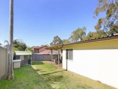 9 Brett Street Kings Langley NSW 2147 Three bedroom brick home features two built-in robes, separate lounge
and dining area. Large timber kitchen with granite bench tops, polished
floorboards, ducted air conditioning and large storage space area.
Sunroom and outdoor undercover entertaining area . Double car carport
and side driveway access. Avail for inspection after the 10/10/2014.